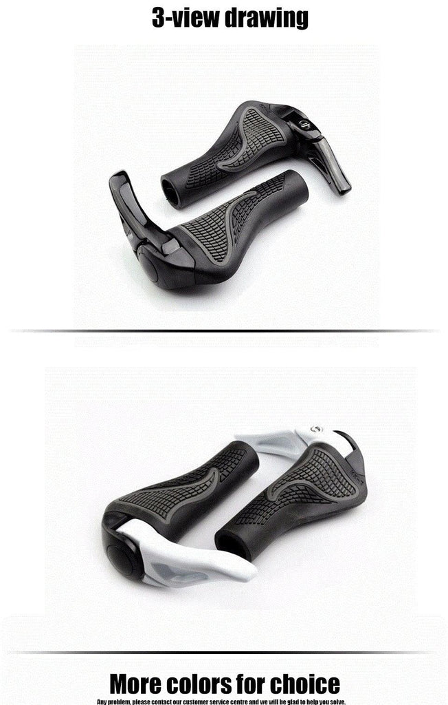 Mountain Bike Grips Handlebar Grips Handle Bar End Ergonomic Bicycle Handlebar Grips Comfort Bicycle Bar Grip Non - Slip Rubber Anti - Slip Designed For Handlebars Ergonomic Lock - on Bicycle Handlebar Grips - UrbanCycling.com