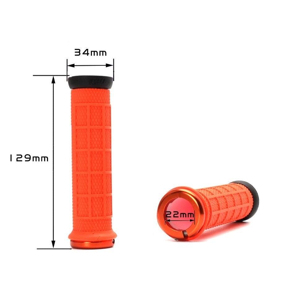 Mountain Bike Handlebar Handle Pro Lock Handle Aluminum Alloy Silicone Handlebar Grips Double Lock - on Bicycle Handle Bar Grips Ergonomic Non - Slip Silicone Hand Grip For Scooter Mountain - UrbanCycling.com