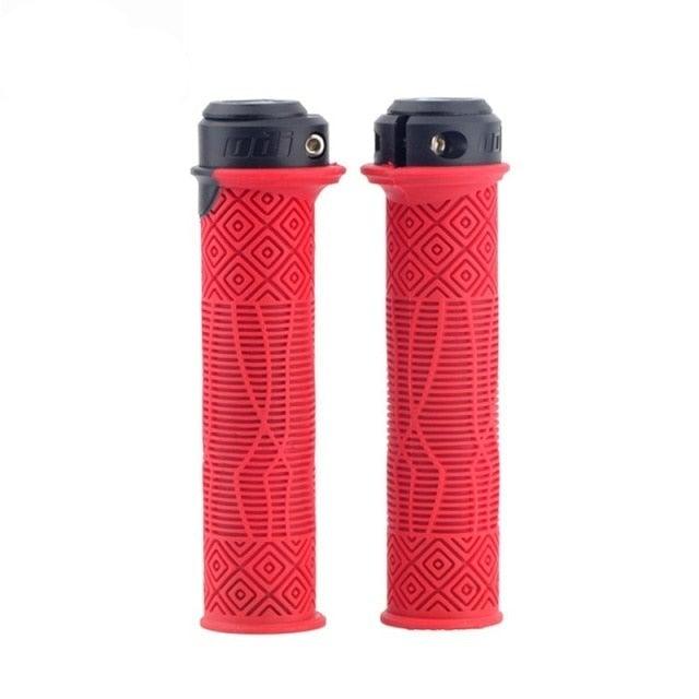 Mountain Bike Handlebar Handle Pro Lock Handle Aluminum Alloy Silicone Handlebar Grips Double Lock - on Bicycle Handle Bar Grips Ergonomic Non - Slip Silicone Hand Grip For Scooter Mountain - UrbanCycling.com