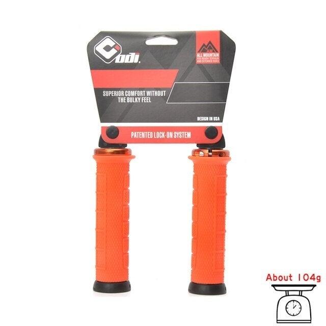 Mountain Bike Handlebar Handle Pro Lock Handle Aluminum Alloy Silicone Handlebar Grips Double Lock - on Bicycle Handle Bar Grips Ergonomic Non - Slip Silicone Hand Grip For Scooter Mountain - UrbanCycling.com