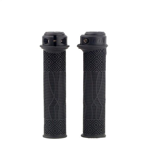 Mountain Bike Handlebar Handle Pro Lock Handle Aluminum Alloy Silicone Handlebar Grips Double Lock - on Bicycle Handle Bar Grips Ergonomic Non - Slip Silicone Hand Grip For Scooter Mountain - UrbanCycling.com