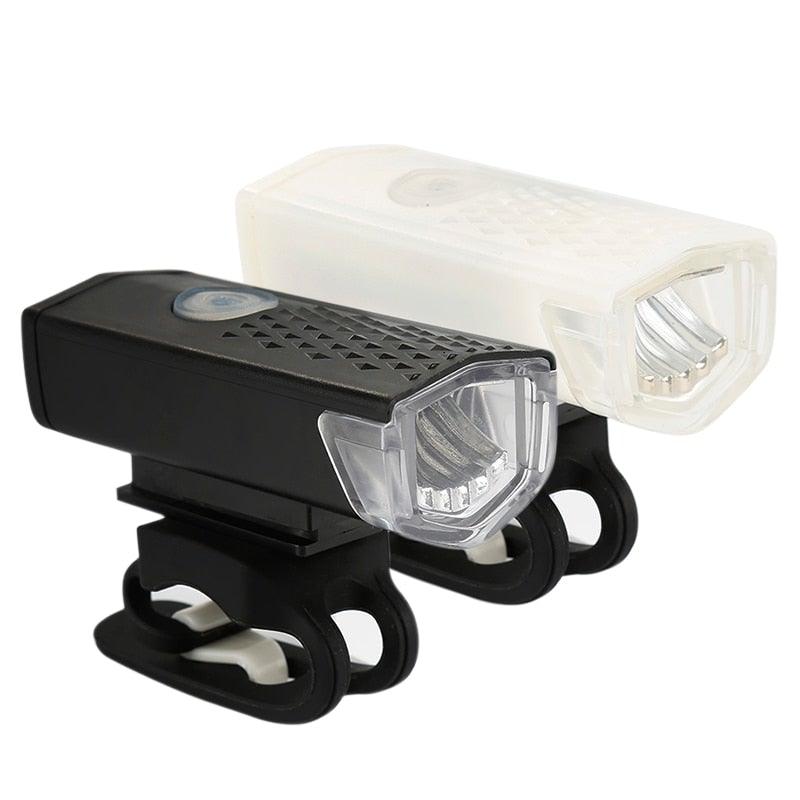 Mountain Cycle Front Back Headlight Lamp Flashlight Cycle Light 300 Lumens 3 Modes Bike Bicycle Light Bicycle Lights Super Bright LED Bike Lights For Night Riding Bike Headlight With USB LED Rechargeable - UrbanCycling.com