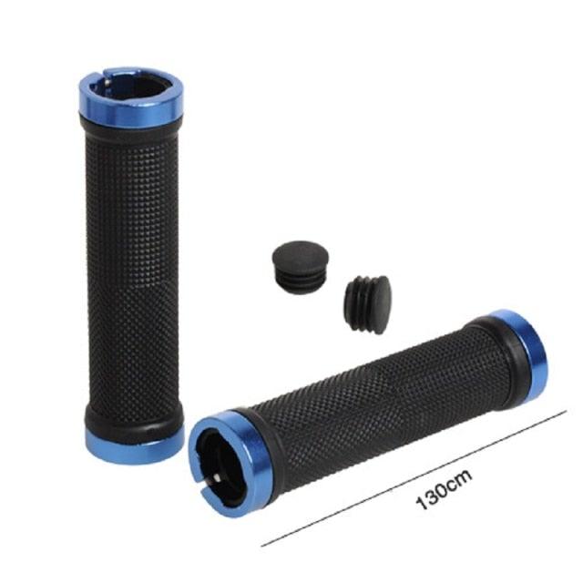 Mountain Road Cycling Bike Bicycle Handlebar Cover Grips Smooth Soft Rubber Anti - Slip Handle Double Lock On Locking Bicycle Grips Non - Slip Bike Handles Grip For Kids Bike Non - Slip Rubber Mushroom Grips For Scooter - UrbanCycling.com