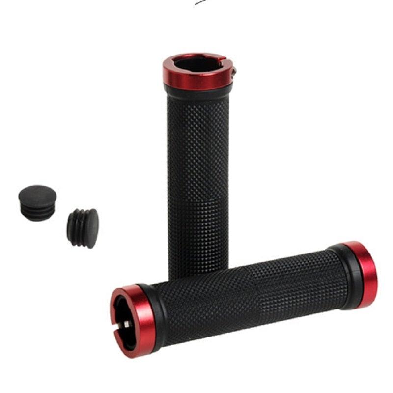 Mountain Road Cycling Bike Bicycle Handlebar Cover Grips Smooth Soft Rubber Anti - Slip Handle Double Lock On Locking Bicycle Grips Non - Slip Bike Handles Grip For Kids Bike Non - Slip Rubber Mushroom Grips For Scooter - UrbanCycling.com