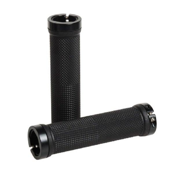 Mountain Road Cycling Bike Bicycle Handlebar Cover Grips Smooth Soft Rubber Anti - Slip Handle Double Lock On Locking Bicycle Grips Non - Slip Bike Handles Grip For Kids Bike Non - Slip Rubber Mushroom Grips For Scooter - UrbanCycling.com
