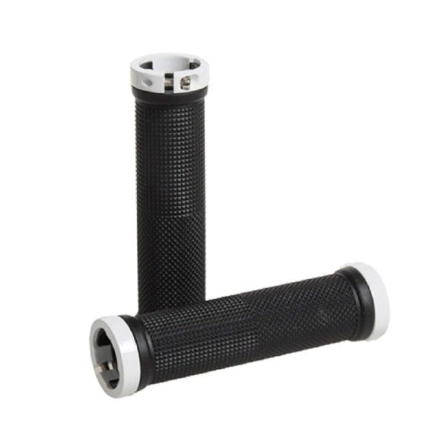 Mountain Road Cycling Bike Bicycle Handlebar Cover Grips Smooth Soft Rubber Anti - Slip Handle Double Lock On Locking Bicycle Grips Non - Slip Bike Handles Grip For Kids Bike Non - Slip Rubber Mushroom Grips For Scooter - UrbanCycling.com