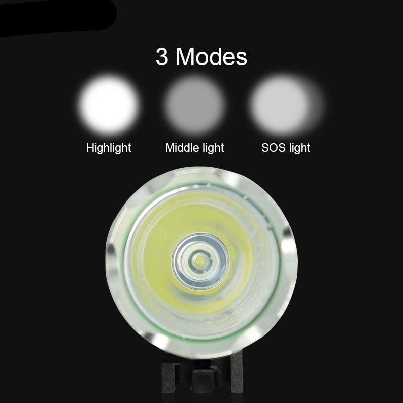 Mountian Bike Front Lamp 1800LM Bicycle Headlight Cycling Headlamp Battery Pack Charger 3 Modes Bike Headlight Waterproof LEDs Bicycle Light Mountain Bike Front Light Headlamp Bike Light - UrbanCycling.com