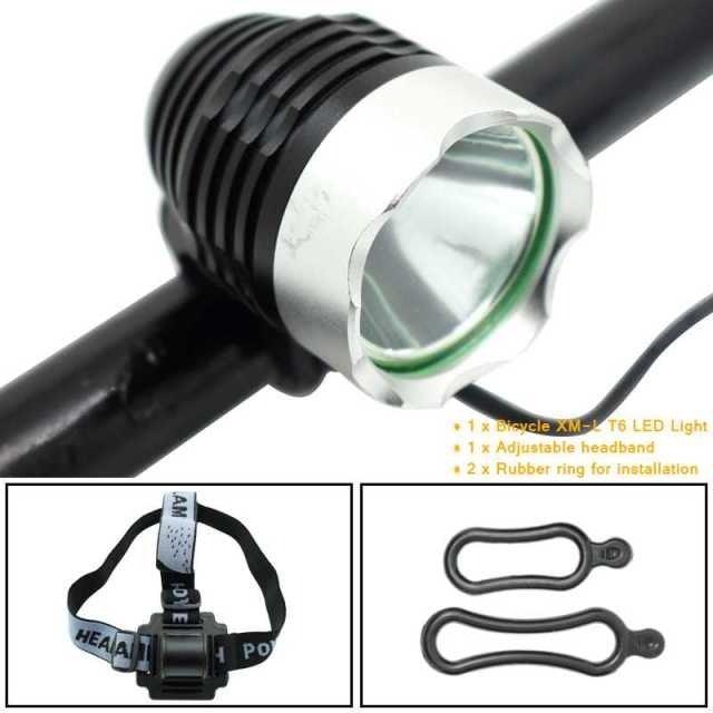Mountian Bike Front Lamp 1800LM Bicycle Headlight Cycling Headlamp Battery Pack Charger 3 Modes Bike Headlight Waterproof LEDs Bicycle Light Mountain Bike Front Light Headlamp Bike Light - UrbanCycling.com