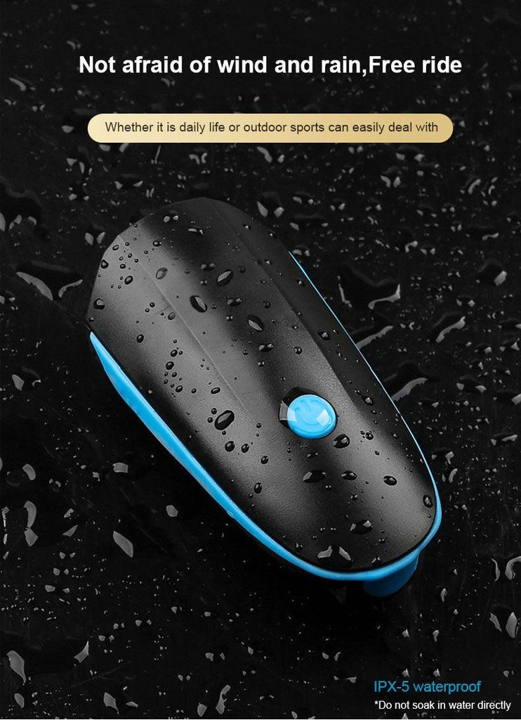 Multifunction Bicycle Light Ultra Bright With Electric 130dB Horn Bicycle Bell Bike Light Rainproof LED Bike Tail Light 2 Pack Bright Bicycle Rear Cycling Safety Flashlight Light Mode Options High Intensity Led Rear Light Fits On Any Bike - UrbanCycling.com