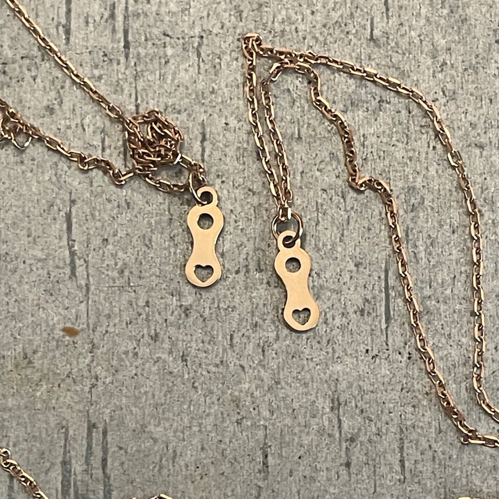 Necklace Chain Heart - UrbanCycling.com