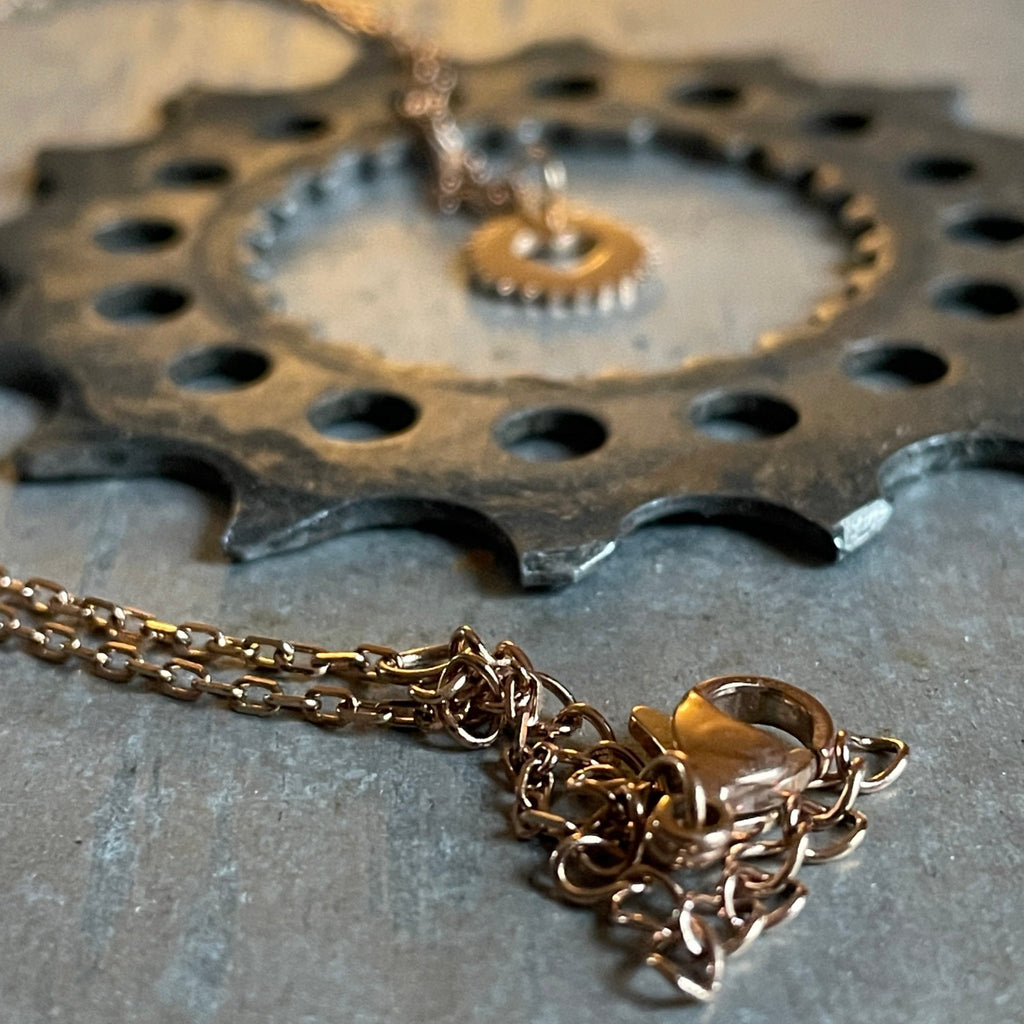 Necklace Crank Heart - UrbanCycling.com