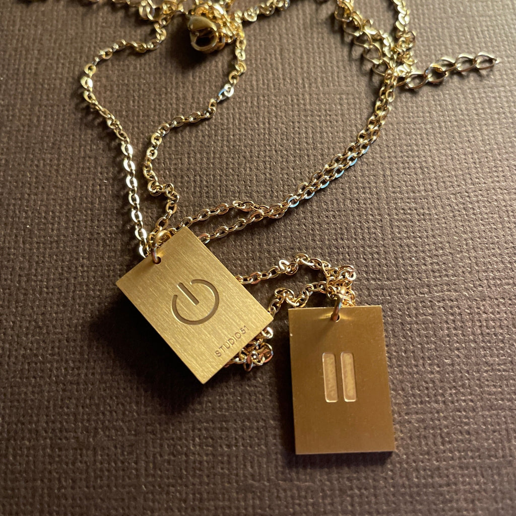 Necklace Power/Pause - UrbanCycling.com