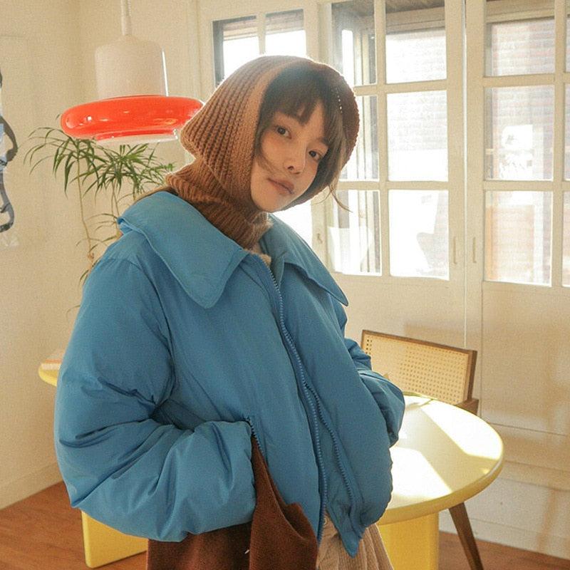 New Balaclava Party Mask Hat Caps For Skiing Bicycle Cycling Outdoor Unisex Keep Warm Sports Beanies Knitted Headgear Face Hooded Cowl Neckerchief with Drawstring Soft Balaclava Pullover Knitted Beanie for Adults Men Women Ski Caps - UrbanCycling.com