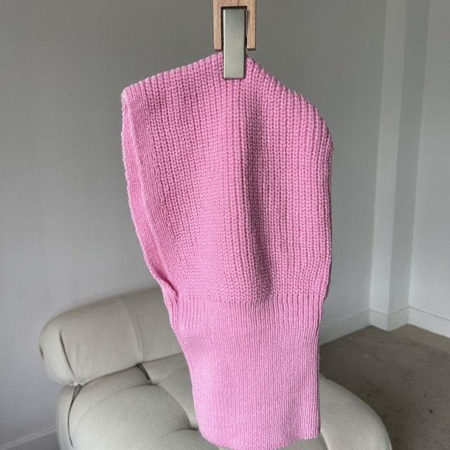 New Balaclava Party Mask Hat Caps For Skiing Bicycle Cycling Outdoor Unisex Keep Warm Sports Beanies Knitted Headgear Face Hooded Cowl Neckerchief with Drawstring Soft Balaclava Pullover Knitted Beanie for Adults Men Women Ski Caps - UrbanCycling.com