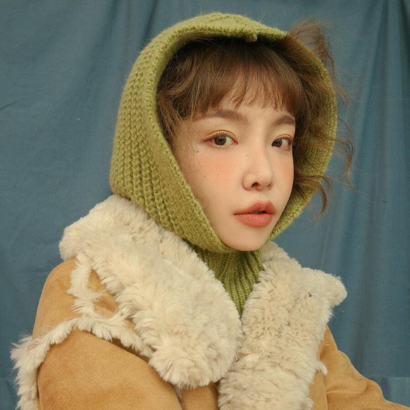 New Balaclava Party Mask Hat Caps For Skiing Bicycle Cycling Outdoor Unisex Keep Warm Sports Beanies Knitted Headgear Face Hooded Cowl Neckerchief with Drawstring Soft Balaclava Pullover Knitted Beanie for Adults Men Women Ski Caps - UrbanCycling.com