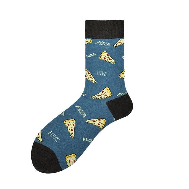New Fashion Socks Shark Dinosaur Tiger Bear Dog Pattern Long Tube Happy Novelty Skateboarding Cycling Leisure Fun Unisex Crew Socks For Men And Women - UrbanCycling.com