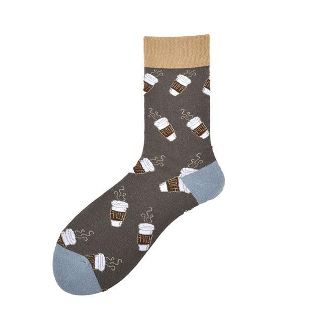New Fashion Socks Shark Dinosaur Tiger Bear Dog Pattern Long Tube Happy Novelty Skateboarding Cycling Leisure Fun Unisex Crew Socks For Men And Women - UrbanCycling.com