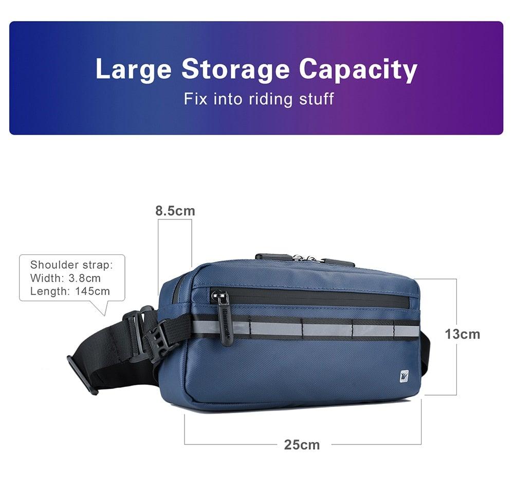 New Handlebar Bag Bicycle Bags Frame Pannier Bag Waterproof Multifunction Portable Shoulder Bag Bike Accessories Multifunction Bike Handlebar Bag Front Bicycle Frame Bag Waterproof Shoulder Bag Handbag Waist Bag - UrbanCycling.com