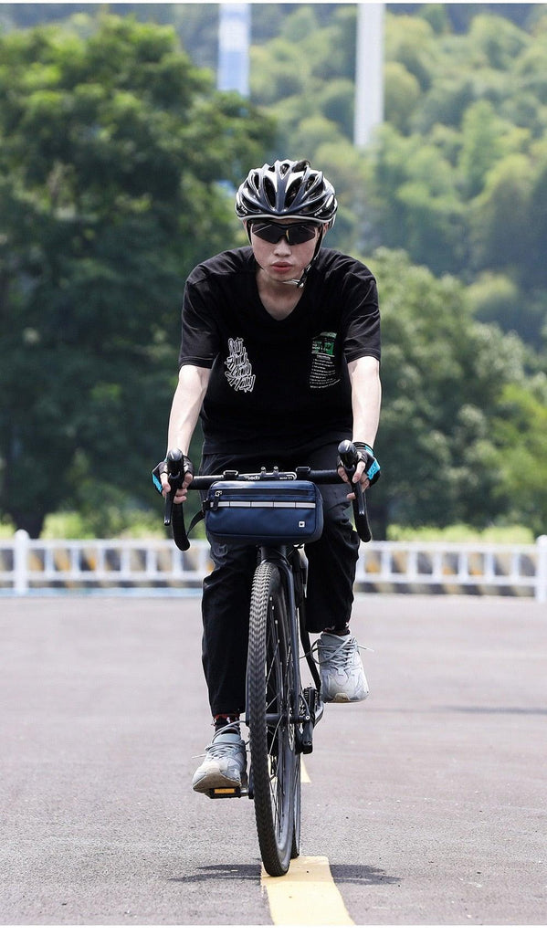 New Handlebar Bag Bicycle Bags Frame Pannier Bag Waterproof Multifunction Portable Shoulder Bag Bike Accessories Multifunction Bike Handlebar Bag Front Bicycle Frame Bag Waterproof Shoulder Bag Handbag Waist Bag - UrbanCycling.com