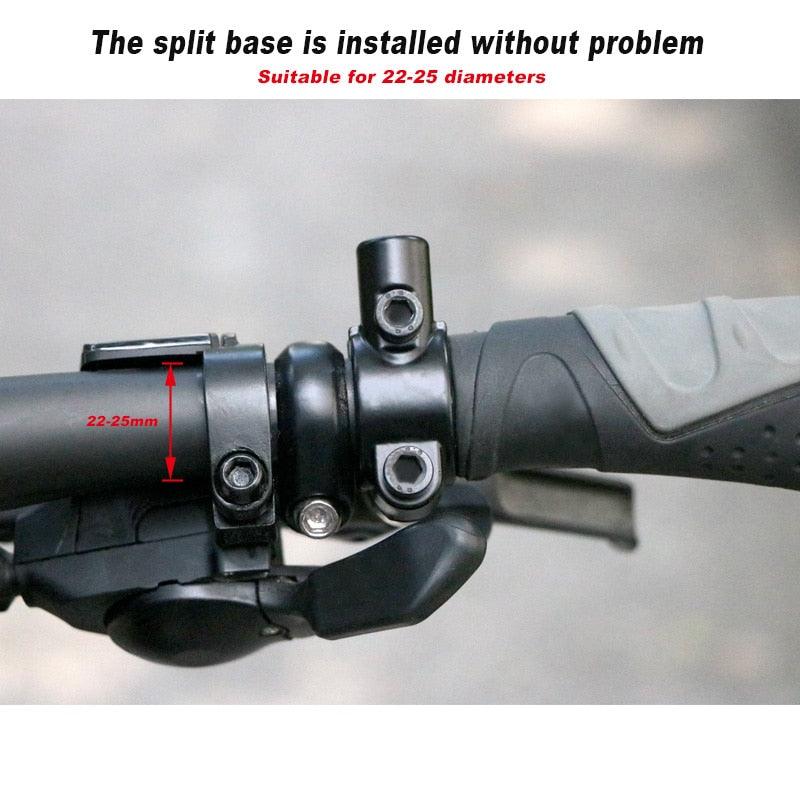 New Scratch Resistant Glass Lens Rear View Mirror Bike Cycling Clear Wide Range Back Sight Rearview Reflector Adjustable Handlebar Rotatable Bicycle Rear View Glass Mirror Wide Angle Acrylic Safety Mirror New Scratch Resistant Glass Lens - UrbanCycling.com