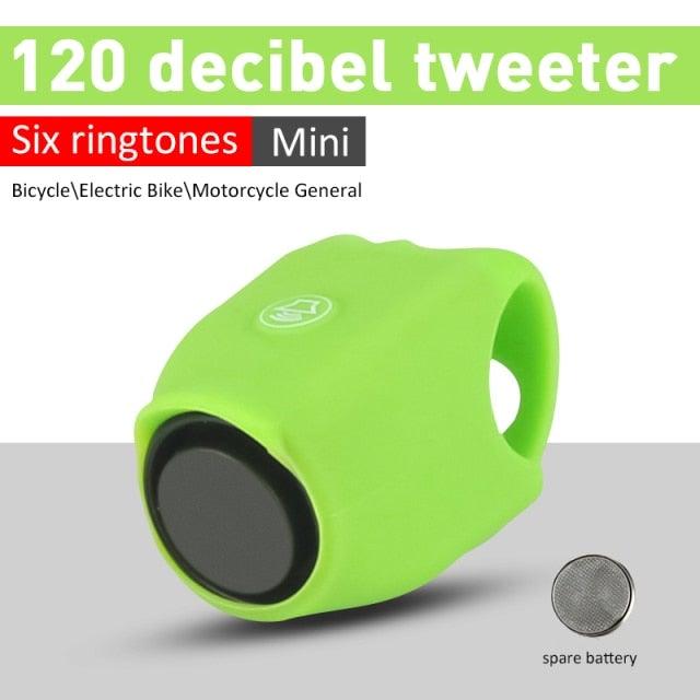 New USB Rechargeable Battery Bicycle Bell 120db Waterproof Cycling Bike Bells Electric Horn Mini Portable Cycling Handlebar Bell Electra Bike Bell Electric Cycling Bells Horn Loud Bicycle Horns Water - Resistant Sound Modes Bike Bells - UrbanCycling.com