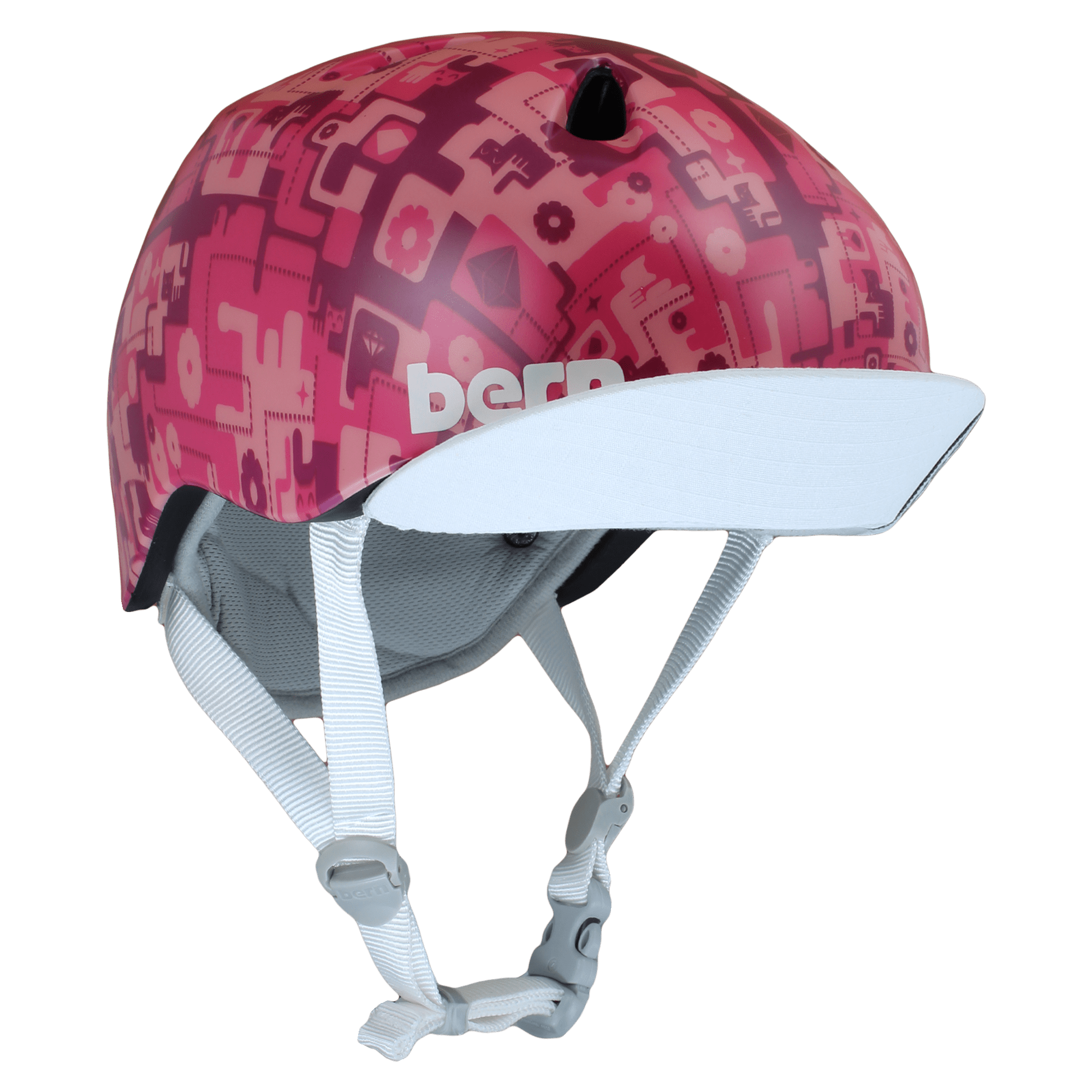 bern nina jr bike helmet girls DVRT Winter and designed for a quick and easy fit Bern Nino Jr Helmet -