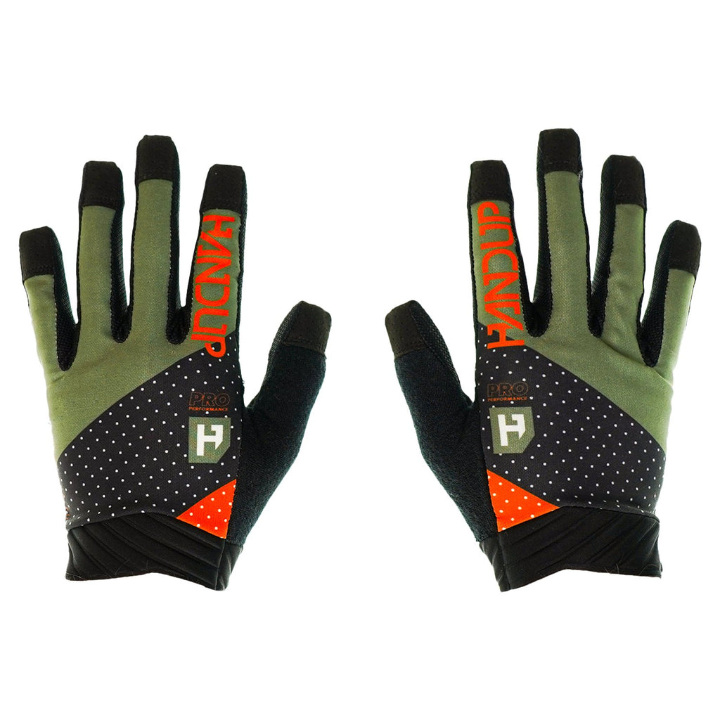 Pro Performance Glove - Olive/Orange - UrbanCycling.com
