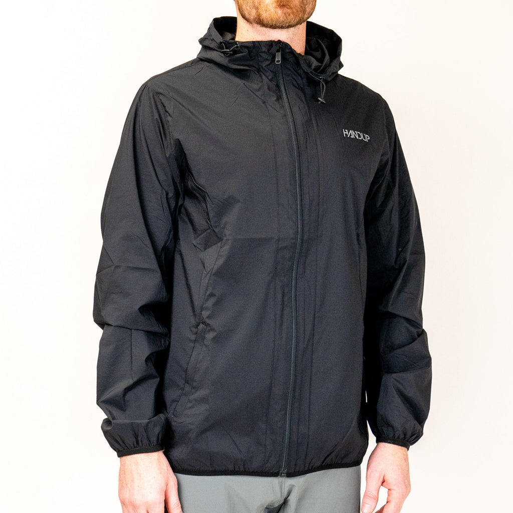 PuddleJumper Packable Jacket - Obsidian - UrbanCycling.com