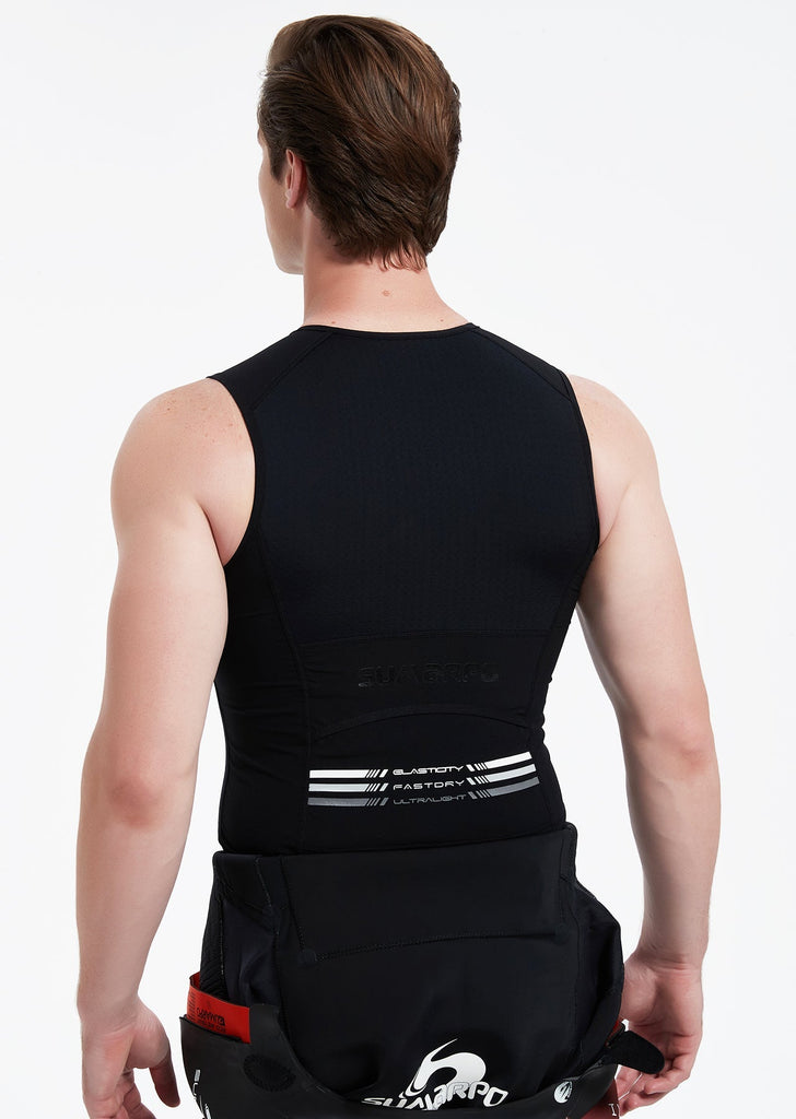 Quokka Men's Thermal Full - Zip Swimrun Vest - UrbanCycling.com