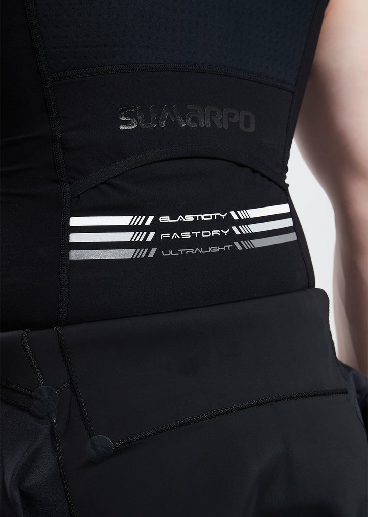 Quokka Men's Thermal Half - Zip Swimrun Vest - UrbanCycling.com