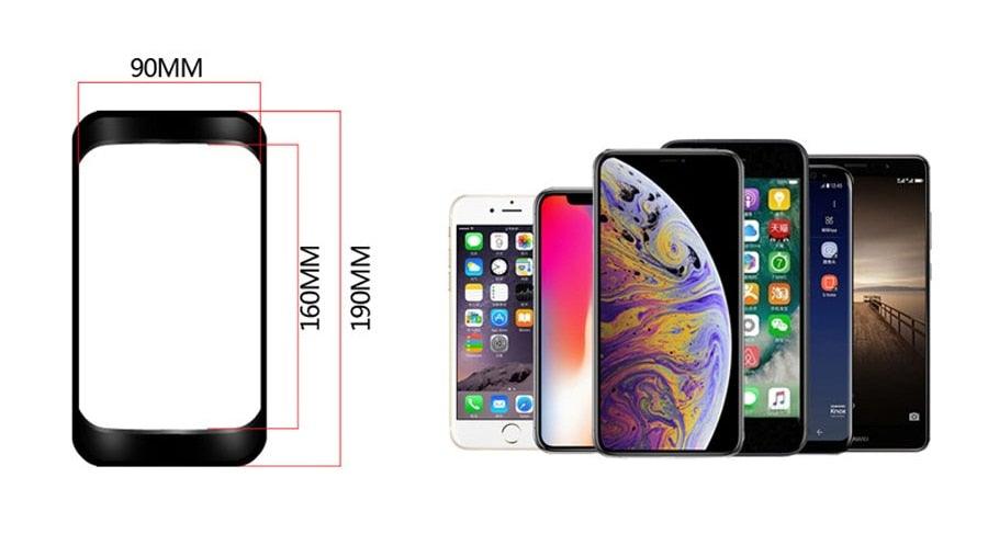 Rainproof Bicycle Bag Frame Front Top Tube Cycling Bag Reflective 6.5in Phone Case Touchscreen Bag Bike Accessories Bike Phone Bag Bicycle Bag Front Frame Pouch Top Tube Pouch Waterproof Bike Holder Accessories Bag Mount Handlebar Cell Phone - UrbanCycling.com