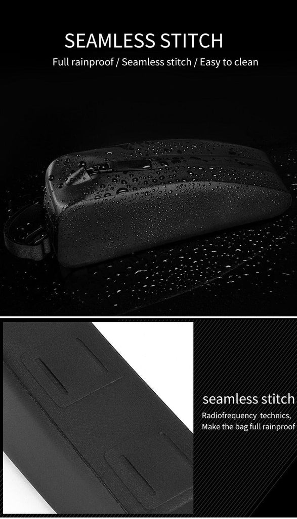 Rainproof Bicycle Bag Front Frame Bike Tube Bag Mountain Road Bike Triangle Bags Panniers Cycling Carrier Bag For Bicycle Bike Top Tube Bag Bicycle Front Frame Bag Waterproof Bike Pouch Pack Bike Phone Bag Cycling Accessories Pouch For Mountain Road Bike - UrbanCycling.com