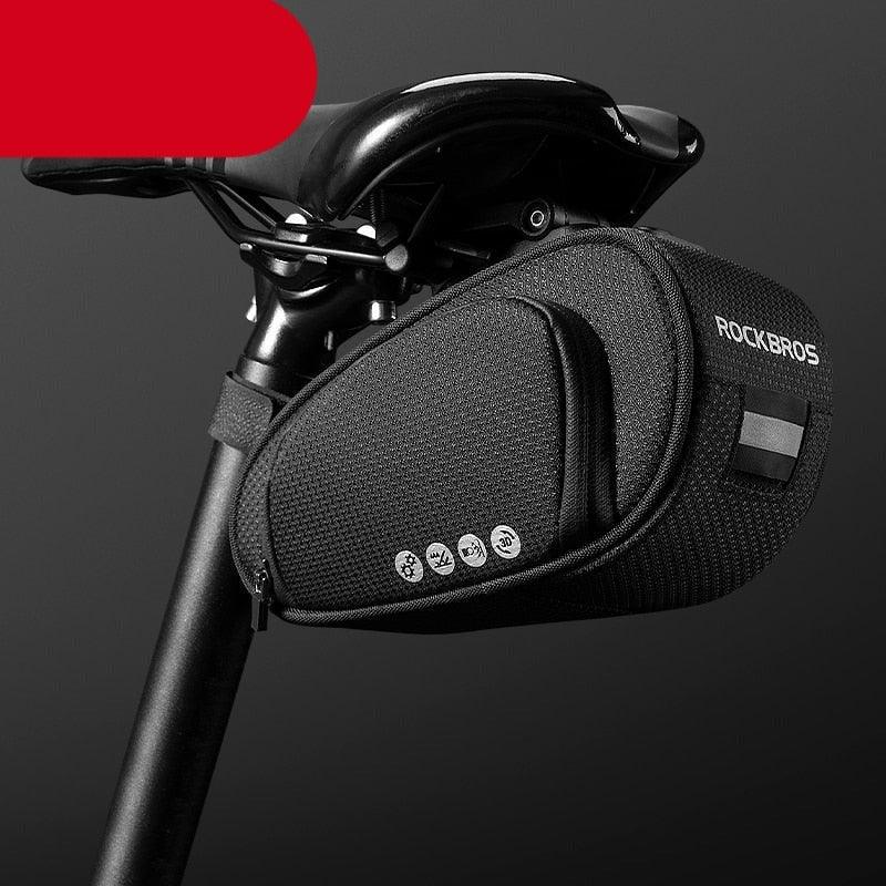 Rainproof Bicycle Bag Shock Proof Bike Bag For Reflective Large Capacity Seat Bike Bag Accessories Bag Seat Bag Bike Bag Under Seat Bicycle Bag Cycling Accessories Storage Pouch Bike For Mountain Road Bike - UrbanCycling.com