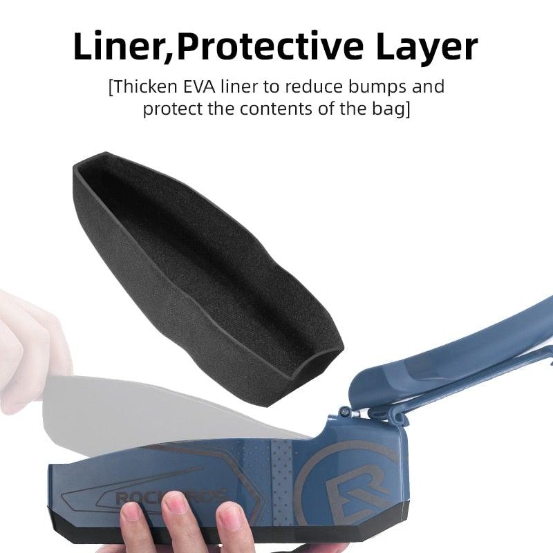 Rainproof Bike Bag For 4 - 6.5' Front Phone Bag Special PC Hard Shell With Free Rain Cover Motorcycle Bike Accessories Bike Phone Bag Bike Pouch Top Tube Bag Bicycle Front Frame Bag Waterproof Bike Accessories Bag Phone Holder Compatible With Smartphones - UrbanCycling.com