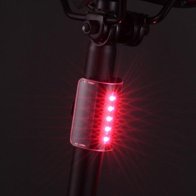 Rear Lamp Smart Bike Wireless Remote Turn Signal Lights Bicycle LED Taillight Personal Bicycle LED Rechargeable USB Bicycle Tail Light Wireless Remote Control Back Bike Light For Night Riding Safety Warning Cycling Lights - UrbanCycling.com