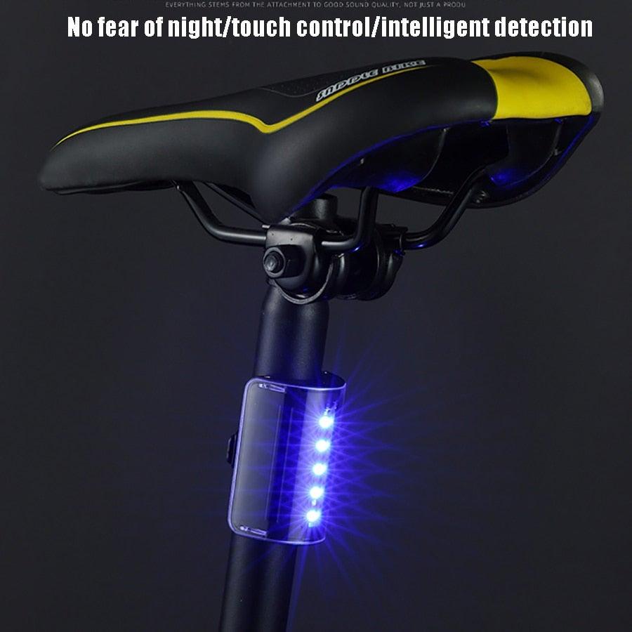 Rear Lamp Smart Bike Wireless Remote Turn Signal Lights Bicycle LED Taillight Personal Bicycle LED Rechargeable USB Bicycle Tail Light Wireless Remote Control Back Bike Light For Night Riding Safety Warning Cycling Lights - UrbanCycling.com