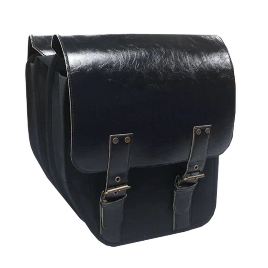 Rear Pannier Leather Saddle Bag - UrbanCycling.com