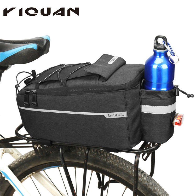 Rear Rack Bag with Bottle Holder - UrbanCycling.com