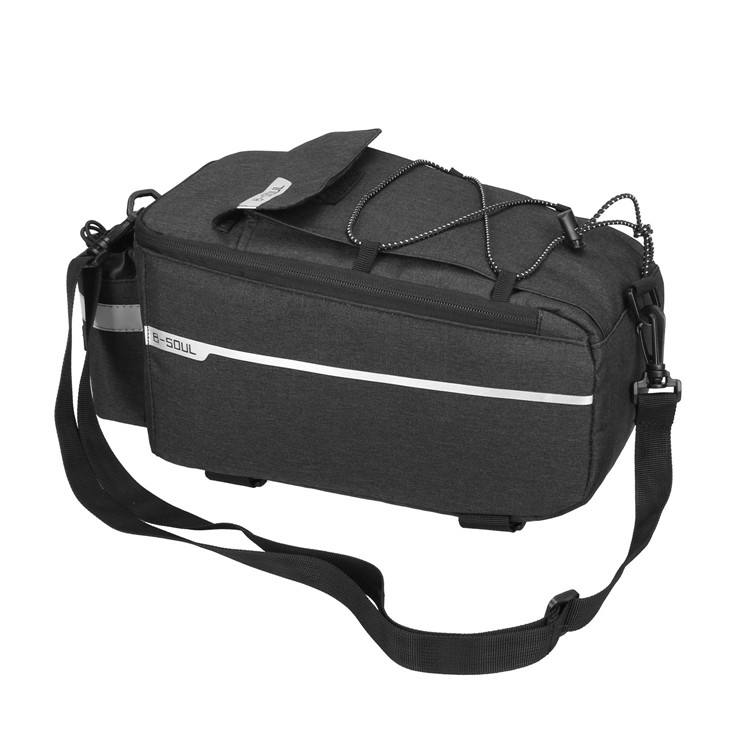 Rear Rack Bag with Bottle Holder - UrbanCycling.com