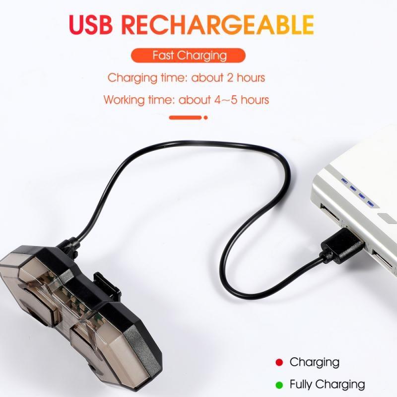 Rechargeable Bike Tail Light Turn Signals Wireless Remote Control Mountain Smart Bike Taillight Waterproof Bicycle Flashing Ultra Bright Bike Light USB LED Bicycle Rear Light Waterproof Light 5 Light Mode Headlights - UrbanCycling.com
