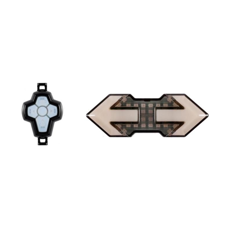 Rechargeable Bike Tail Light Turn Signals Wireless Remote Control Mountain Smart Bike Taillight Waterproof Bicycle Flashing Ultra Bright Bike Light USB LED Bicycle Rear Light Waterproof Light 5 Light Mode Headlights - UrbanCycling.com