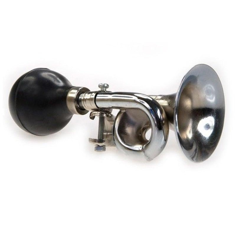 Retro Non - Electronic Trumpet Loud Bicycle Cycle Bike Vintage Retro Bugle Hooter Horn Bell Retro Clown Horn Kids Bike Horn Classic Vintage Metal Twist Loudspeaker Siren Hooter Snail Air Horn For Vehicles Bicycles 18cm - UrbanCycling.com