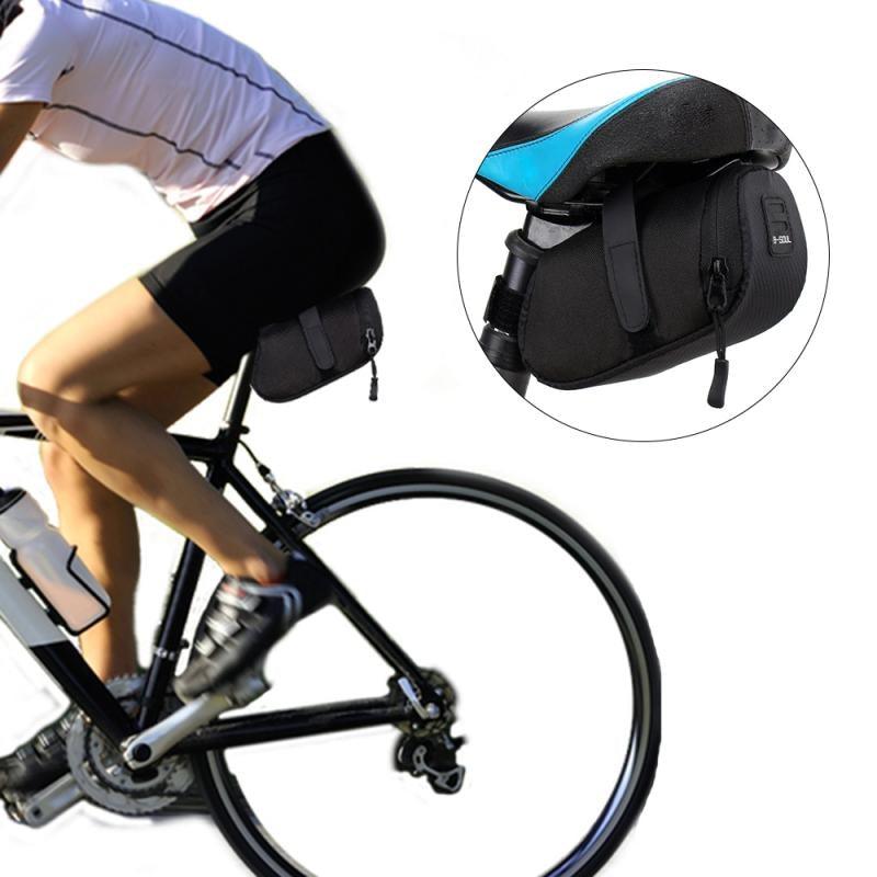 Road Bike Storage Bag Waterproof Bicycle Bags Pouch Cycling Bike Tail Rear Seat Bag Bicycle Accessories Bike Storage Frame Bag Bicycle Front Tube Triangle Water Resistant Cycling Pack Strap On Pouch Bike Accessories Tool Accessible Storage Bag - UrbanCycling.com