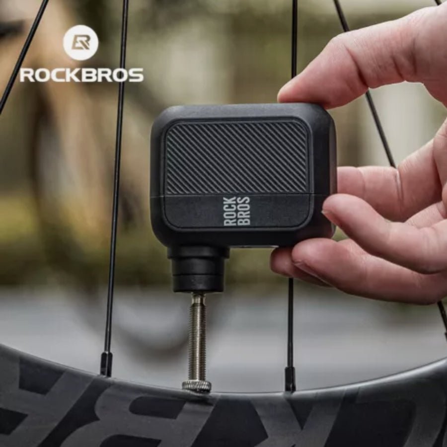 ROCKBROS 100PSI Mini Electric Bike Pump - UrbanCycling.com