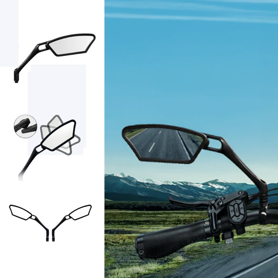 Rotating Handlebar Ebike Mirrors Pair (2) - UrbanCycling.com