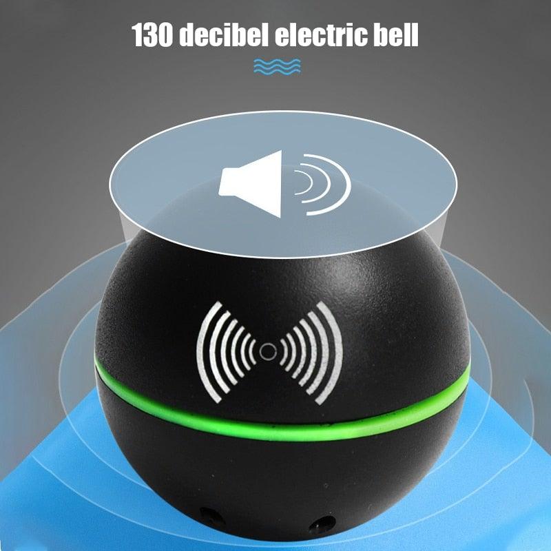 Round Modern Bicycle Bell Electric Bike Horn Loud 130db Sound Signal 3 Ringtones Little Black Ball Water Proof Accessories 3 Sound Modes Loud Horn Waterproof Bicycle Bell For Handlebar Bicycle Horn - UrbanCycling.com