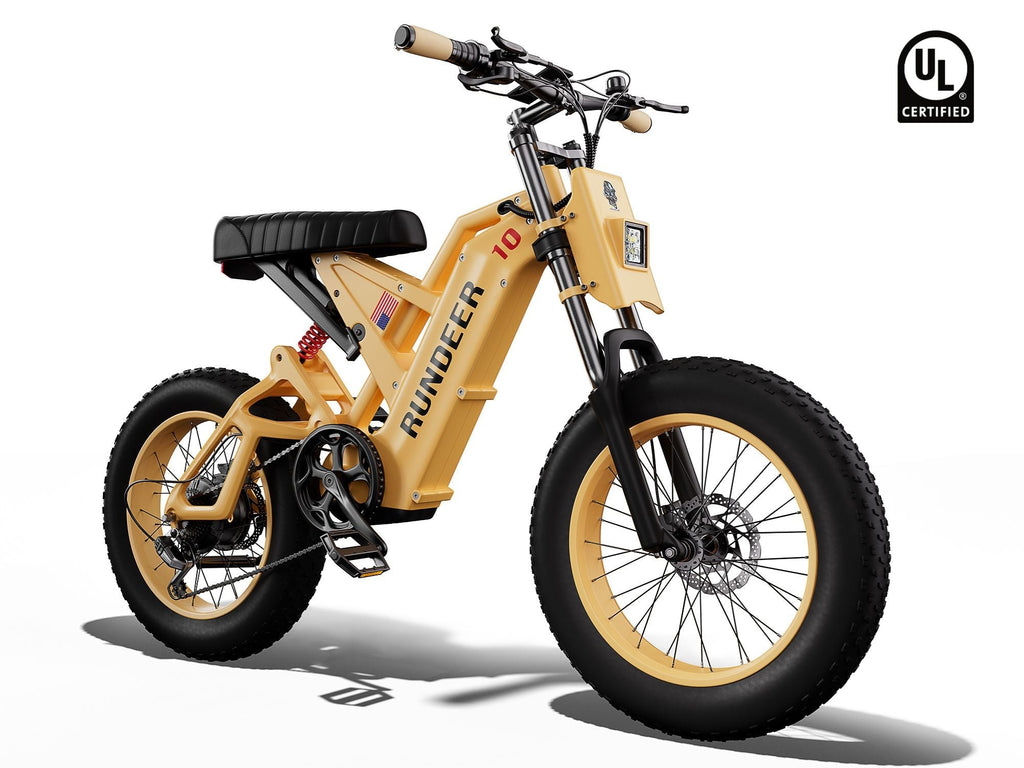 Rundeer Attack10 Off Road Electric Bike - UrbanCycling.com