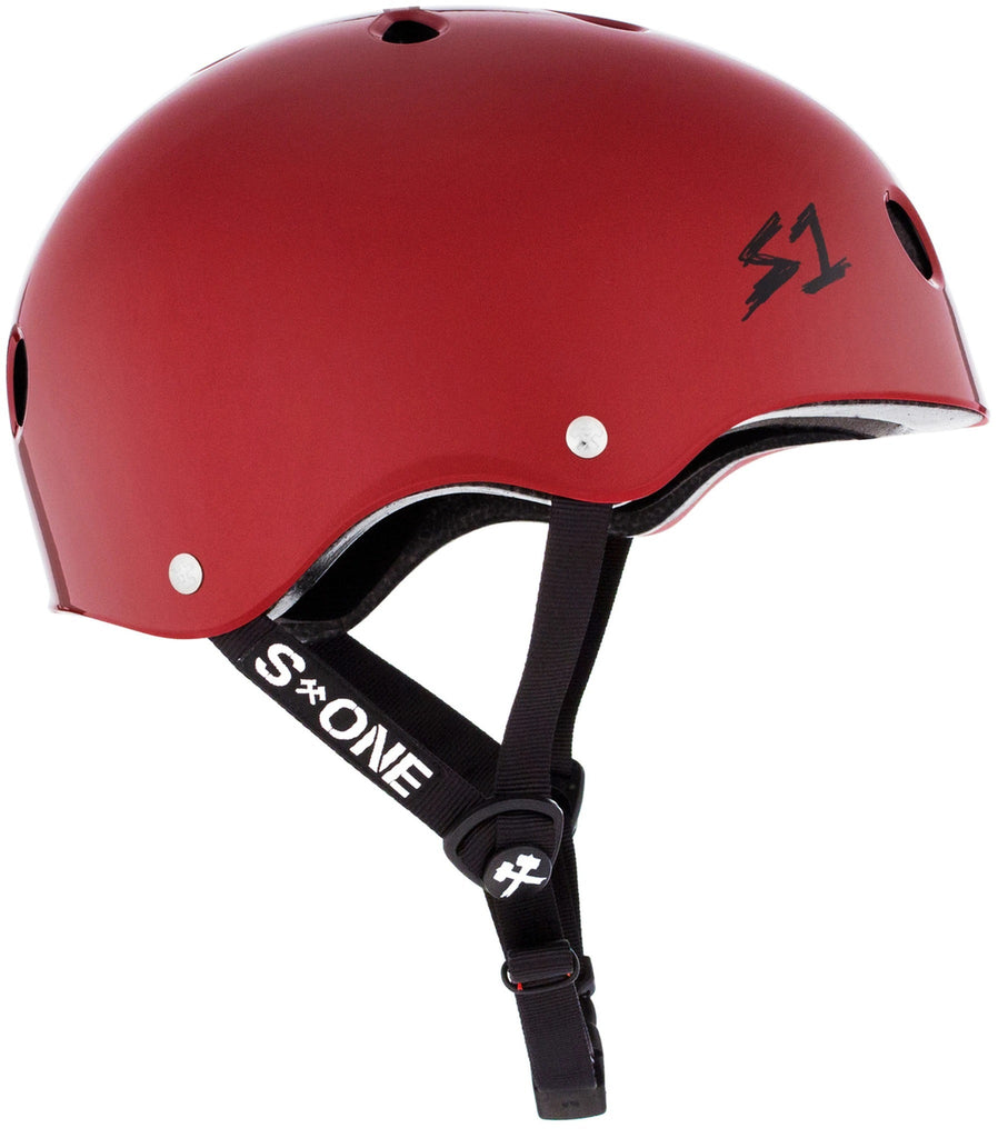 S1 Lifer Helmet - Blood Red Gloss - UrbanCycling.com