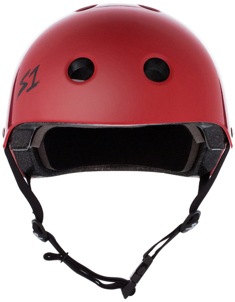 S1 Lifer Helmet - Blood Red Gloss - UrbanCycling.com