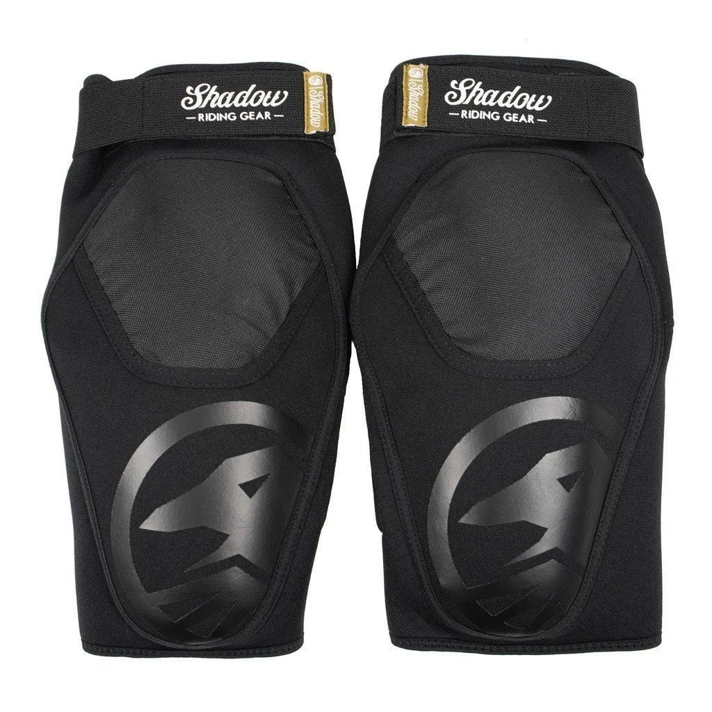 Shadow Conspiracy BMX Super Slim V2 Knee Pads - Black - UrbanCycling.com